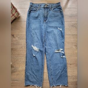Universal Thread Vintage Distressed Straight Leg Jeans